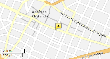 Χάρτης και σημείο της επιχείρησης
