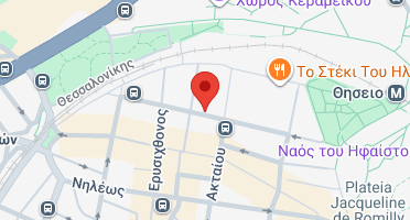 Location of business on map
