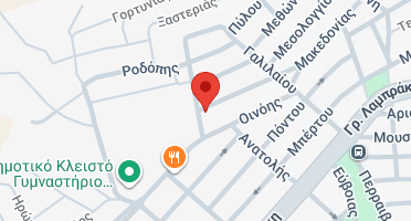 Location of business on map