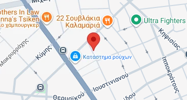 Location of business on map