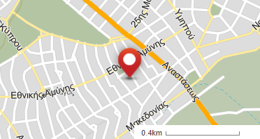 Location of business on map