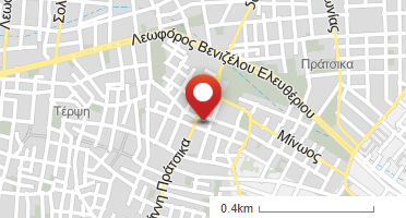 Location of business on map