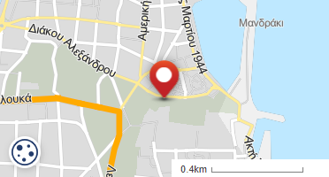 Location of business on map