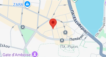 Χάρτης και σημείο της επιχείρησης