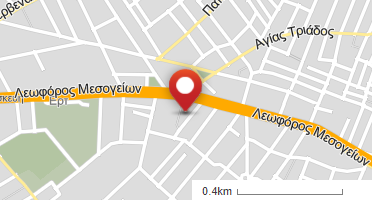 Location of business on map
