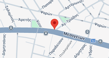 Location of business on map