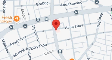 Location of business on map