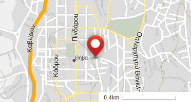 Location of business on map