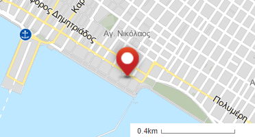 Location of business on map