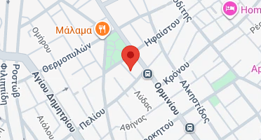 Location of business on map