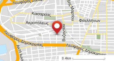 Location of business on map