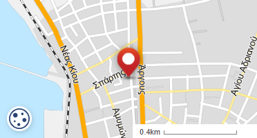 Location of business on map