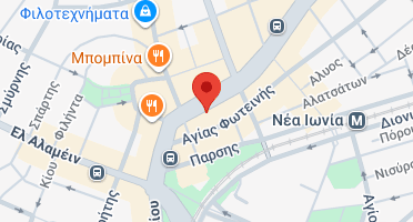 Location of business on map