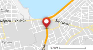 Location of business on map