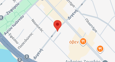 Location of business on map
