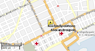 Χάρτης και σημείο της επιχείρησης