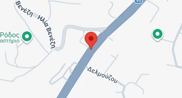 Location of business on map