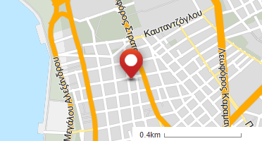 Location of business on map