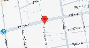 Location of business on map