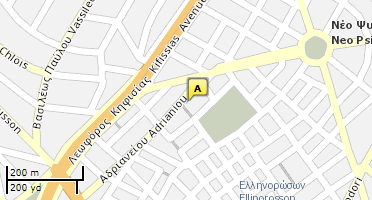 Location of business on map
