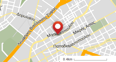 Location of business on map
