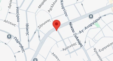 Location of business on map