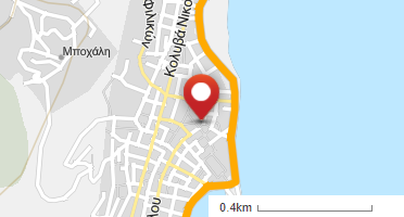 Location of business on map