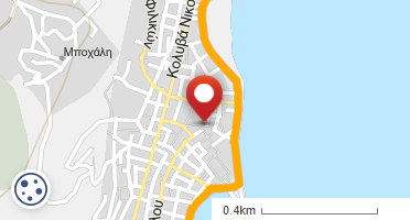 Location of business on map