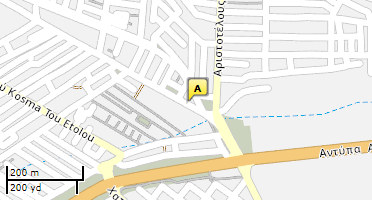 Location of business on map