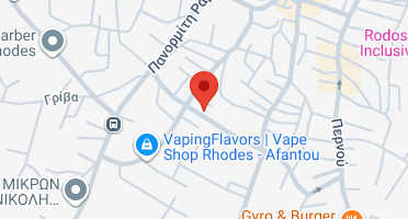 Location of business on map