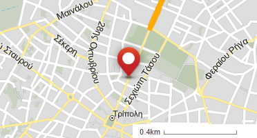 Location of business on map