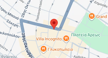 Χάρτης και σημείο της επιχείρησης