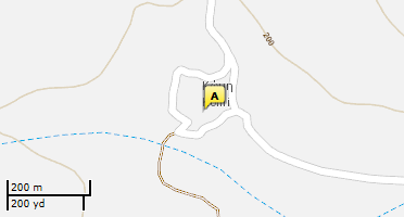 Location of business on map