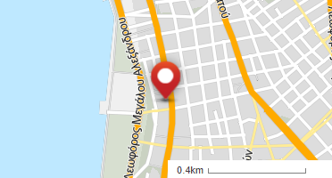 Location of business on map