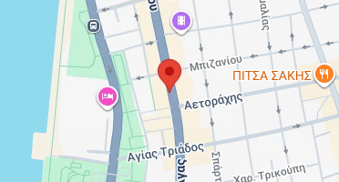 Location of business on map