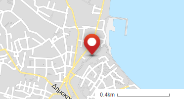 Location of business on map