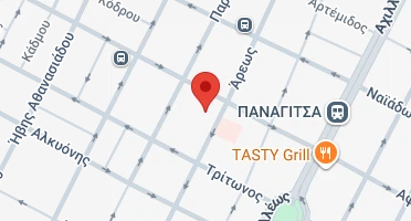 Location of business on map