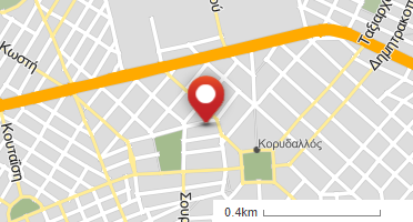 Location of business on map