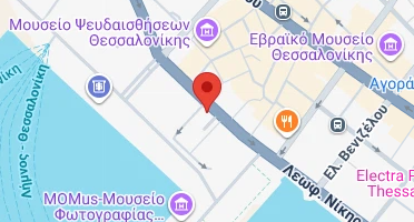 Location of business on map