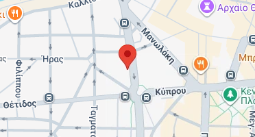 Location of business on map
