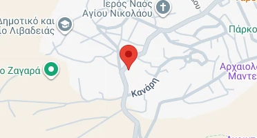 Location of business on map