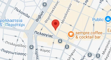 Χάρτης και σημείο της επιχείρησης