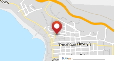 Location of business on map
