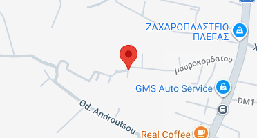 Location of business on map