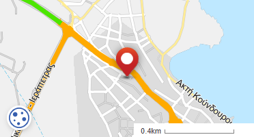 Location of business on map