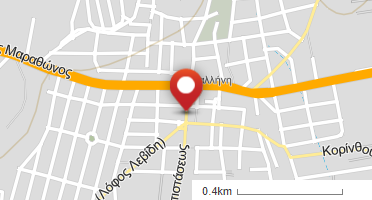 Location of business on map