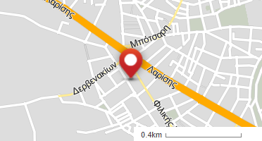 Location of business on map