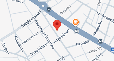 Location of business on map