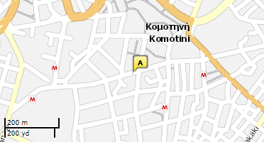 Χάρτης και σημείο της επιχείρησης