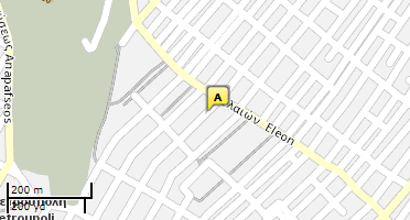 Location of business on map